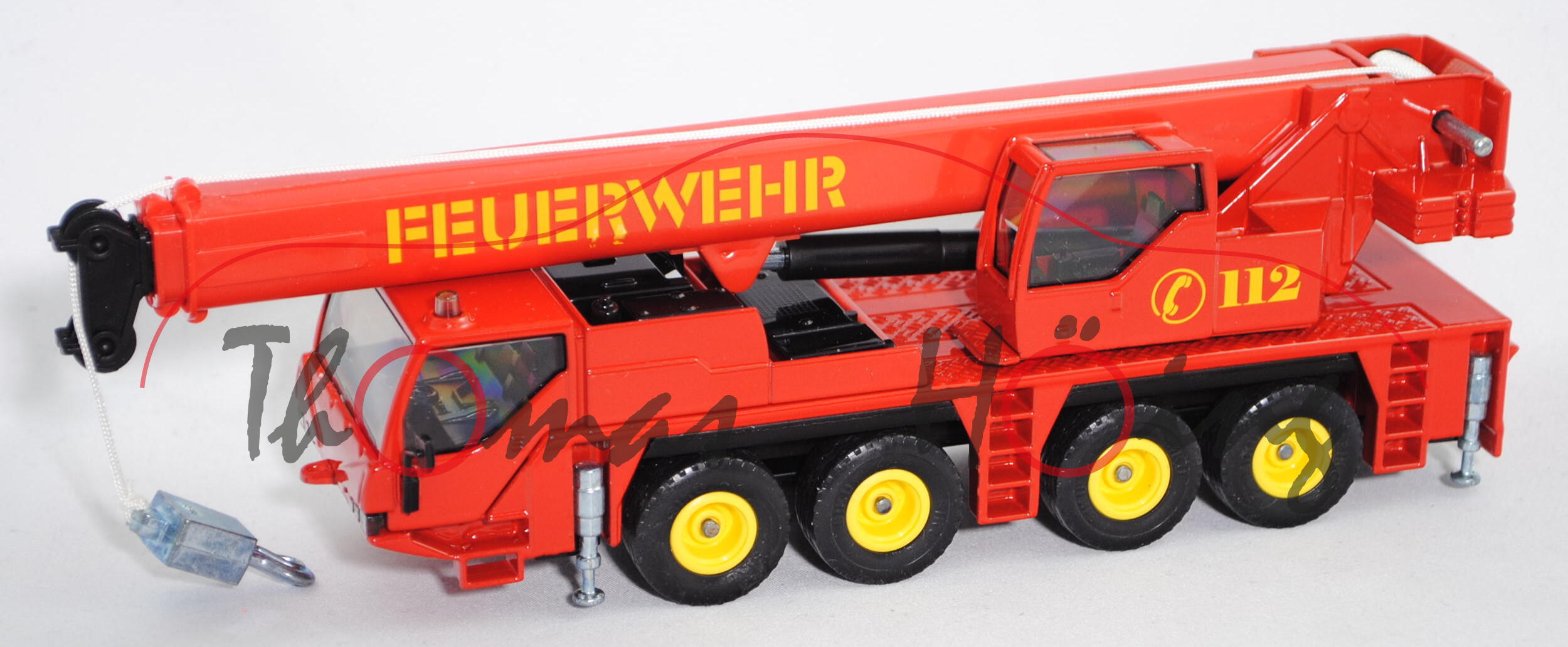 00000 Feuerwehr Kranwagen, verkehrsrot, FEUERWEHR C 112, 1:53, L17mpP