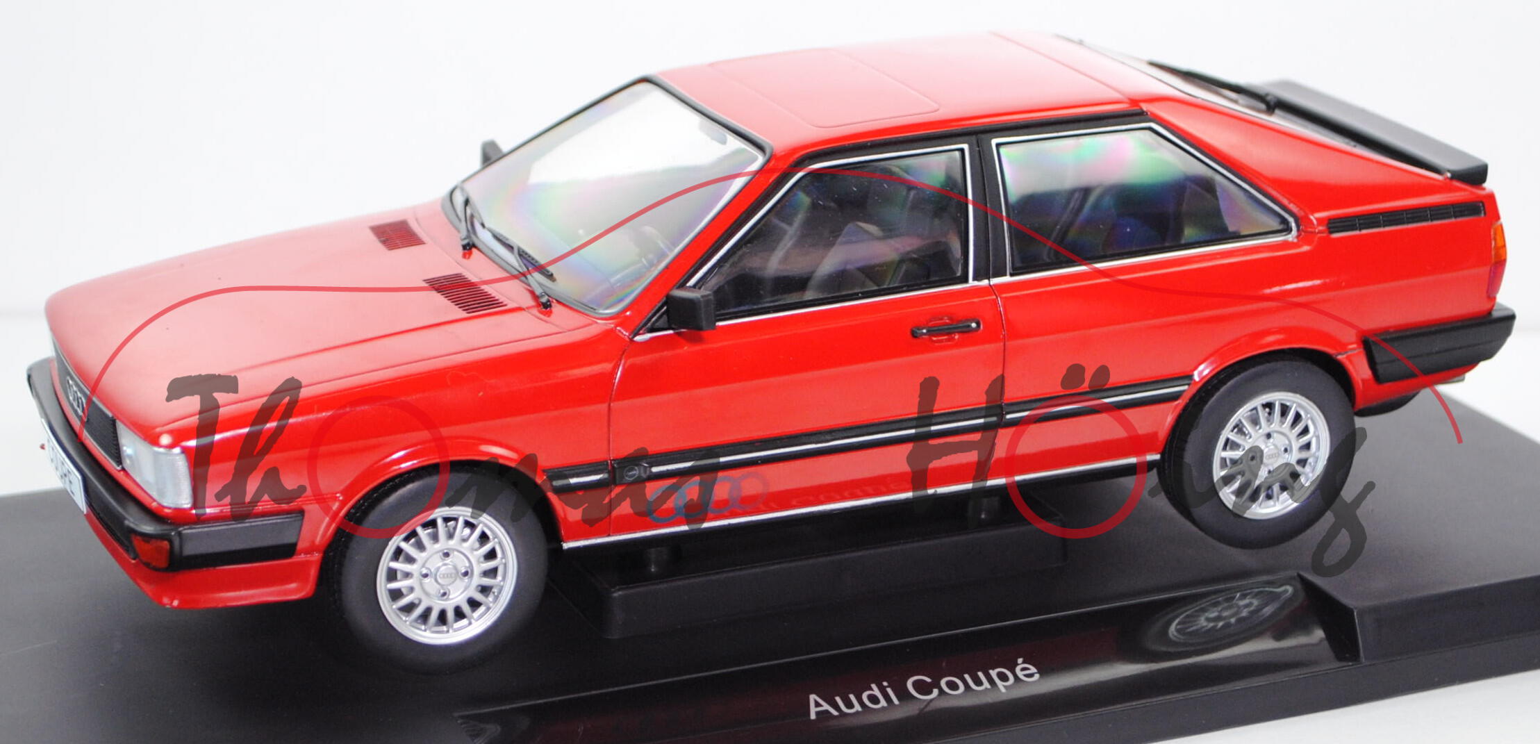 Audi Coupé GT (B2, Typ 81C, Facelift 1 von 1982, Mod. 82-84), marsrot, MODELCAR GROUP, 1:18, mb