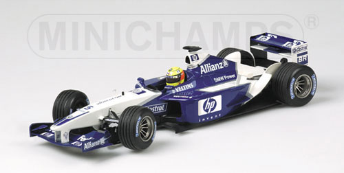 Williams FW24, reinweiß/ultramarinblau, Team Williams-BMW F1 Team (2. Platz), Fahrer: Ralf Schumache