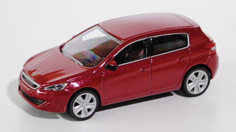 Peugeot 308 (2. Generation, fünftürige Schräghecklimousine), Modell 2013-, rubi rot metallic (rubinr