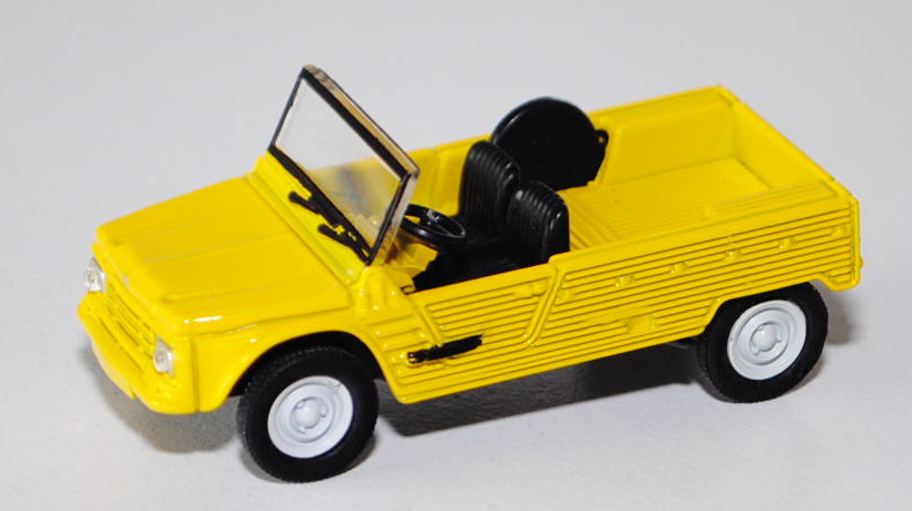 Citroen Méhari, Modell 1968-1987, verkehrsgelb, 1:54, Norev RETRO, mb