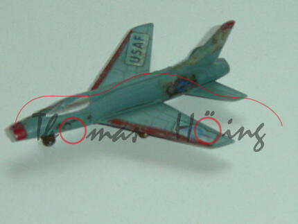 F 100 Super Sabre, U.S. AIR FORCE / USAF / FW-754, 1:250, mit Zettel, mb