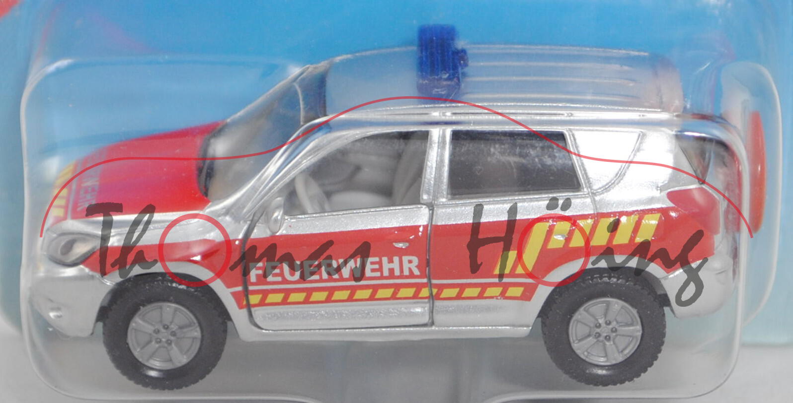 00000 Toyota RAV4 (Typ CA30W, Mod. 06-09) Feuerwehr-Geländewagen, weißalu, B40 grau, P29a (m-)