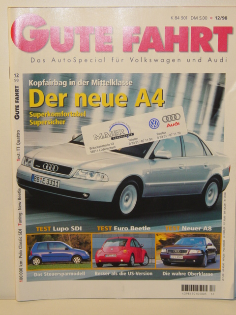 GUTE FAHRT, Heft 12, Dezember 1998