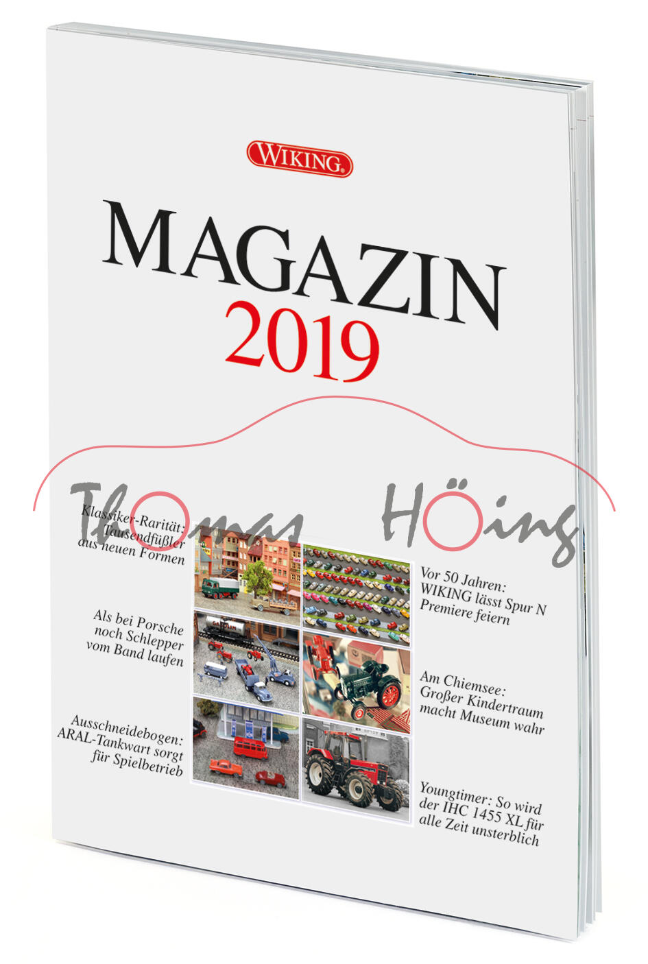 WIKING MAGAZIN 2019, Themen: u.a. Tausendfüßler / Büssing 4500 / ..., DIN-A4, 52 Seiten, Wiking