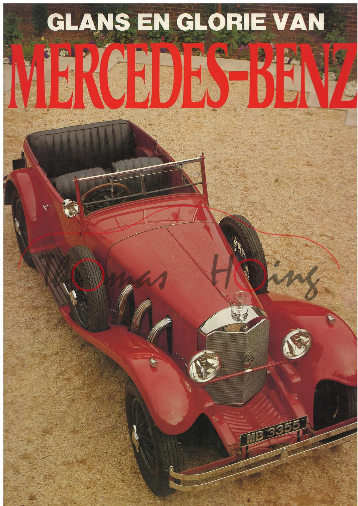 GLANS EN GLORIE VAN MERCEDES-BENZ, Phil Drackett, icob, niederländische Auflage 1984, 96 Seiten