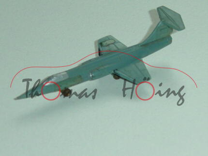 Lockheed F 104, Starfighter, Bundeswehr / S 104, Aufkleber teils abgegriffen oder weg, 1:250, ohne Z