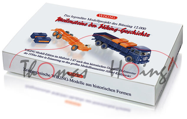 Set Büssing 12.000 - Das legendäre Modellprojekt des Büssing 12.000 (Meilensteine Wiking-Geschichte)