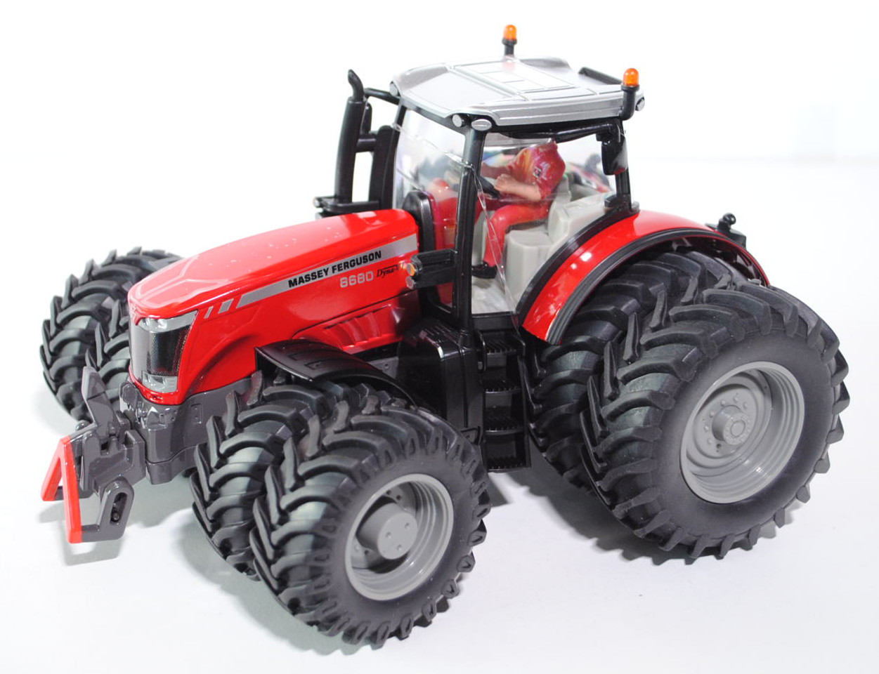 Massey-Ferguson 8680 mit Doppelbereifung, karminrot/umbragrau, MASSEY FERGUSON / 8680, 1:32, L17mpK