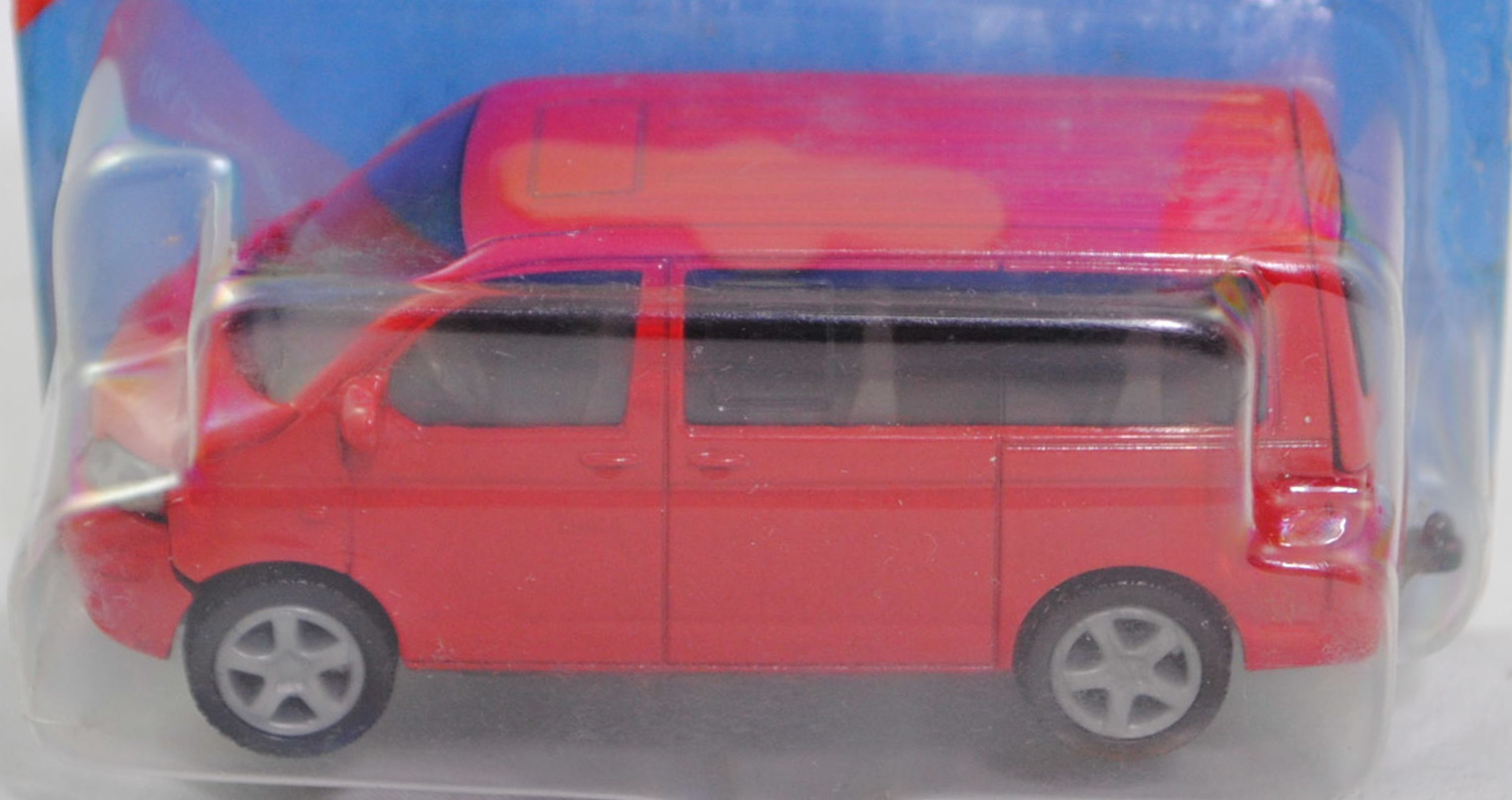 00001 VW T5.1 Multivan 3.2 V6 4MOTION (Typ 7H, Mod. 2003-2009), karminrot, SIKU, 1:58, P28cE geklebt