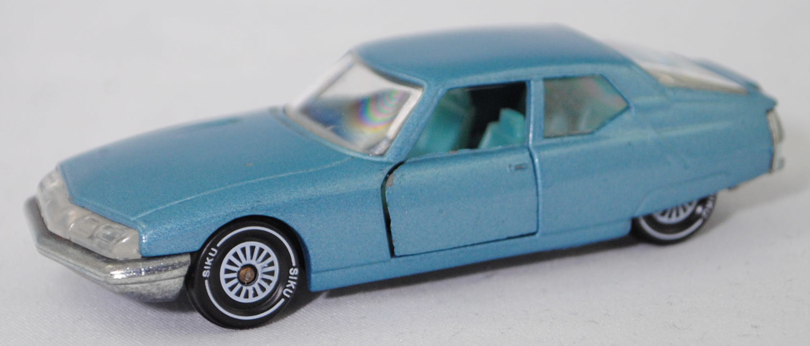 06403 HU Citroen SM 2.7 (1. Generation, Baureihe SM, SB, Modell 1970-1972), hellblaumetallic, innen hellblau, SIKU Ungarn / Metchy, 1:61, m (Limited Edition / HUNGARY SPECIAL)