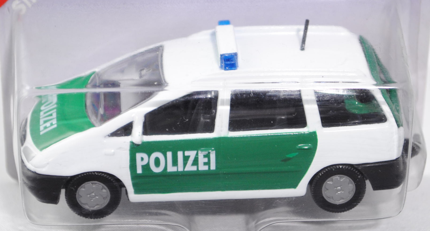 00000 Ford Galaxy 2.8 V6 (Typ WGR, Mod. 95-00) Polizei-Verkehrsdienst, reinweiß/dunkel-türkisgrün, i