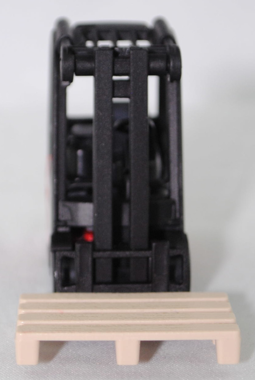 00000 Linde MH Elektrostapler Xi16 (Typ Dreirad-Elektrostapler, Baureihe 1251, Modell 2024-), schwarz/rot, Sitz schwarz, SIKU SUPER, 1:43, P29f