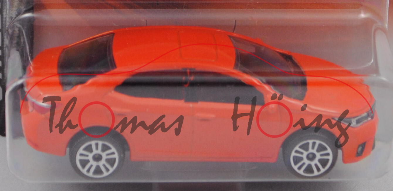 Toyota Corolla Altis (11. Generation, Typ E 170, Mod. 13-16) (292J), reinorange, majorette, 1:61, mb