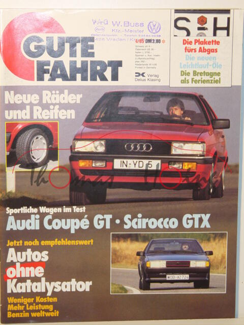 GUTE FAHRT, Heft 4, April 1985