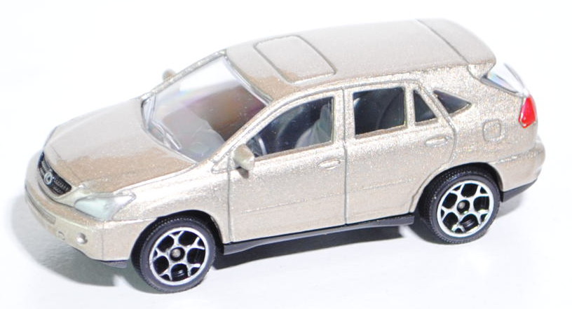 Lexus RX400h (Modell 2003-2009) (Nr. 292F), silbergoldmetallic, 5-Speichen-Felge mit Verzweigung am