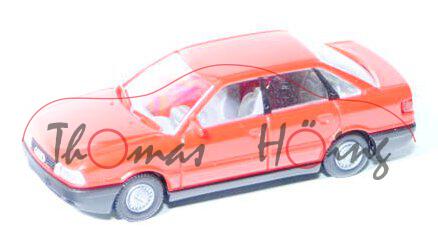 Audi 80 (B3, Typ 89), Modell 1986-1991, feuerrot, Rietze, 1:87, mb