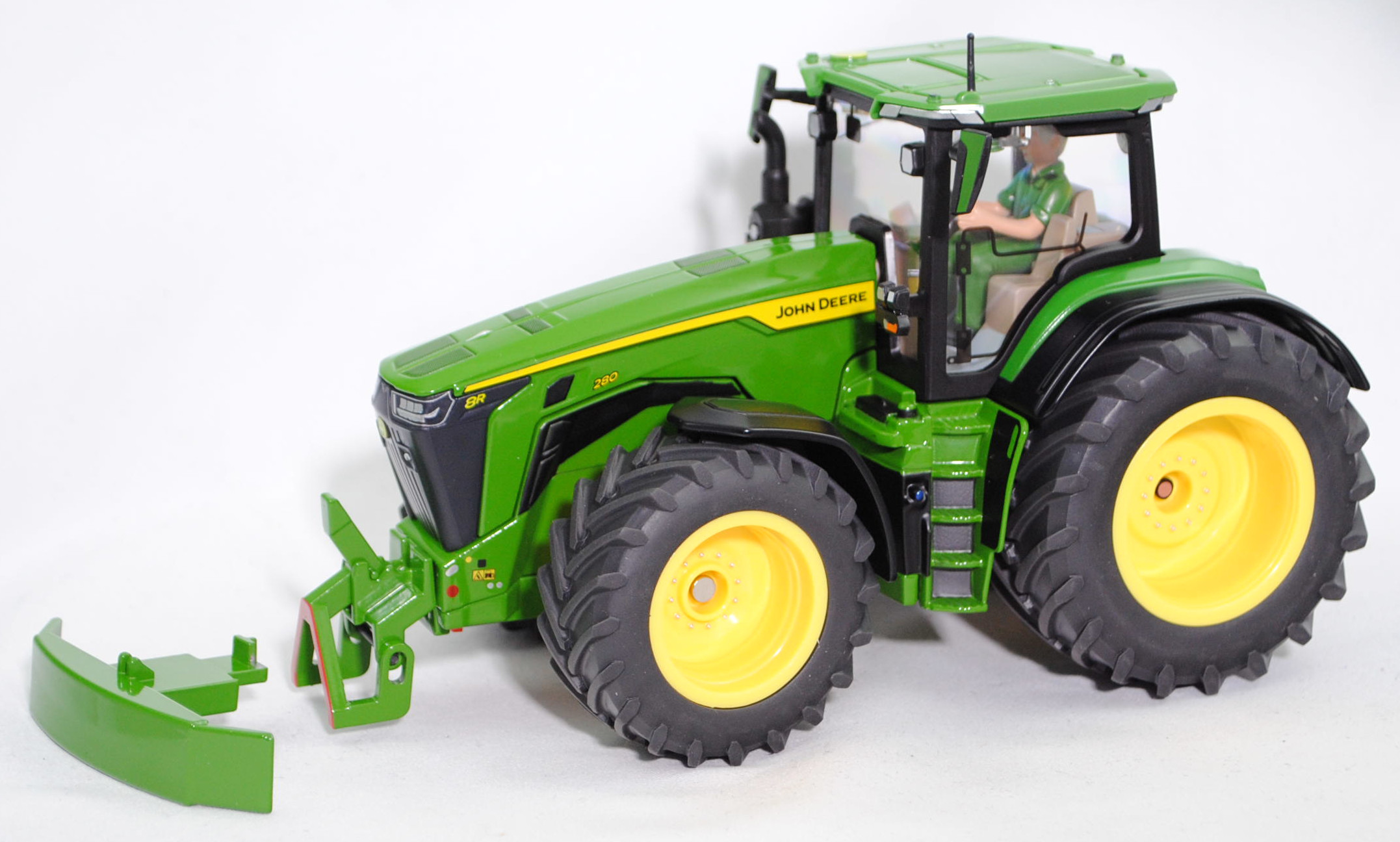 00301 NL John Deere 8R 280 (Modell 2019-), grün, TLC-23-N, L.C.N. Houten 2023, SIKU, 1:32, Werbebox