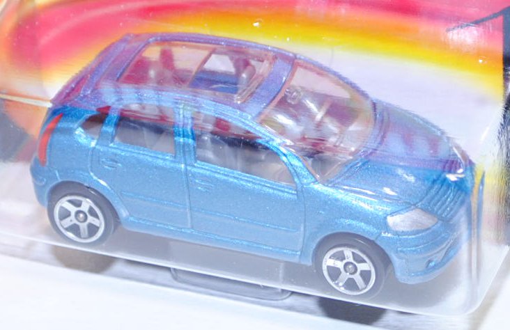 Citroen C3 (Nr. 254A), hell-capriblaumetallic, majorette, 1:58, Blister