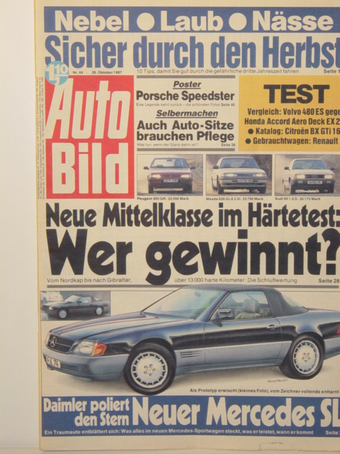 Auto Bild, Heft 44, 26. Oktober 1987