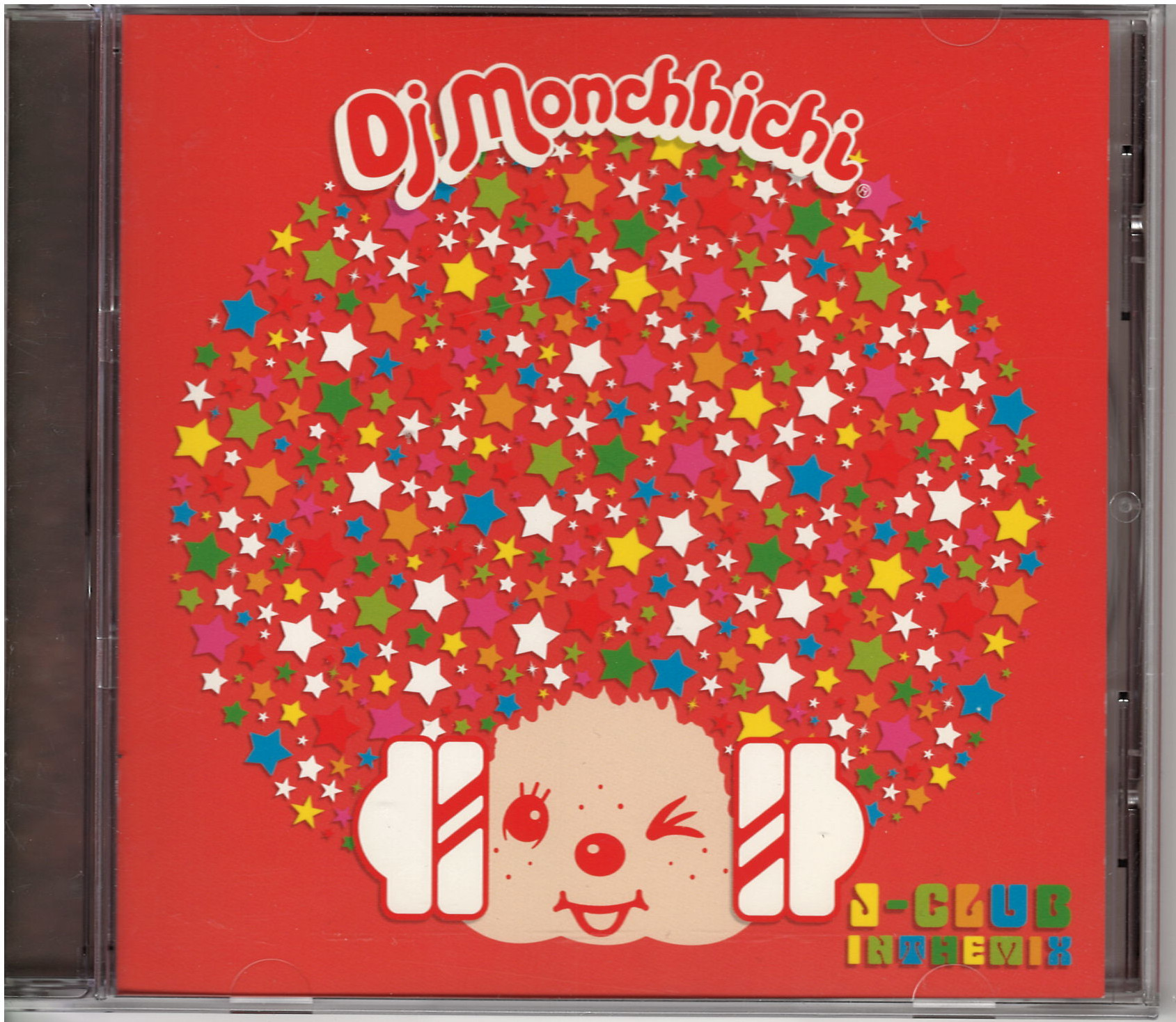 CD DJ Monchhichi - J-Club in the Mix (DJ Monchhichi - J-Club im Mix), CD mit Titeln von J-Club-Hits sowie Remixen und DJ-Mix von DJ Monchhichi, Sekiguchi, CD-Hülle (Limited Edition)