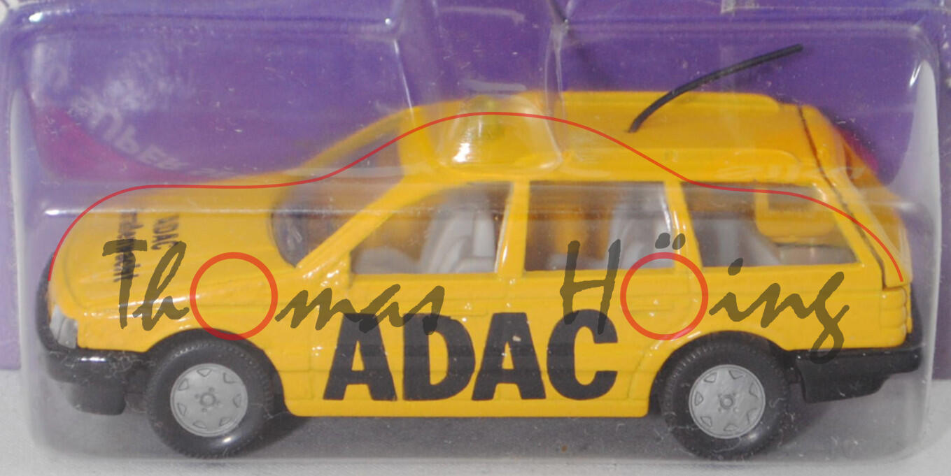 VW Passat Variant (B3, Typ 35i, Modell 1988-1993) ADAC-Straßenwacht, kadmiumgelb, ADAC Straßenwacht,