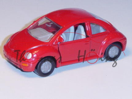 VW New Beetle 2.0 (Typ 9C), Modell 1998-2001, karminrot, ohne AHK