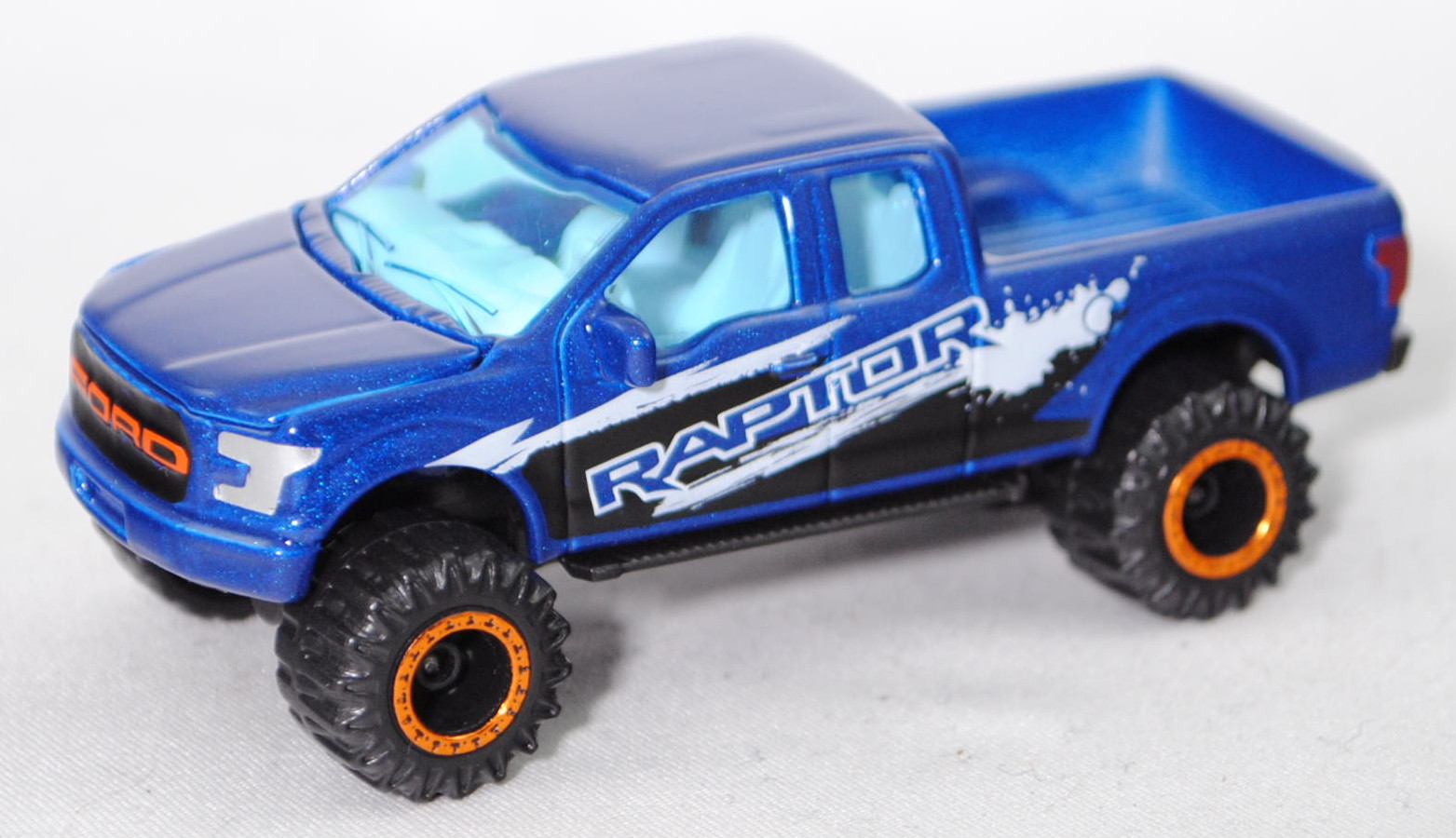 Ford F-150 RAPTOR SuperCab (Mod. 16-18) JUMPSTAR/OFFROAD, d.-ultramarinblaumet., majorette