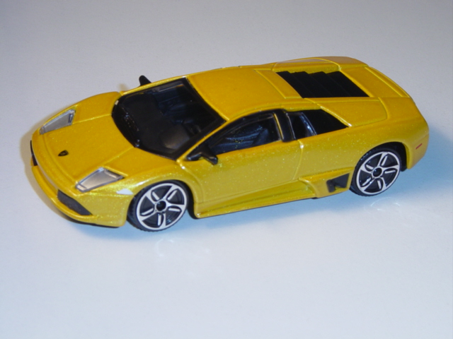 Lamborghini Murciélago LP640, gelbgoldmetallic, Bburago, 1:43, mb