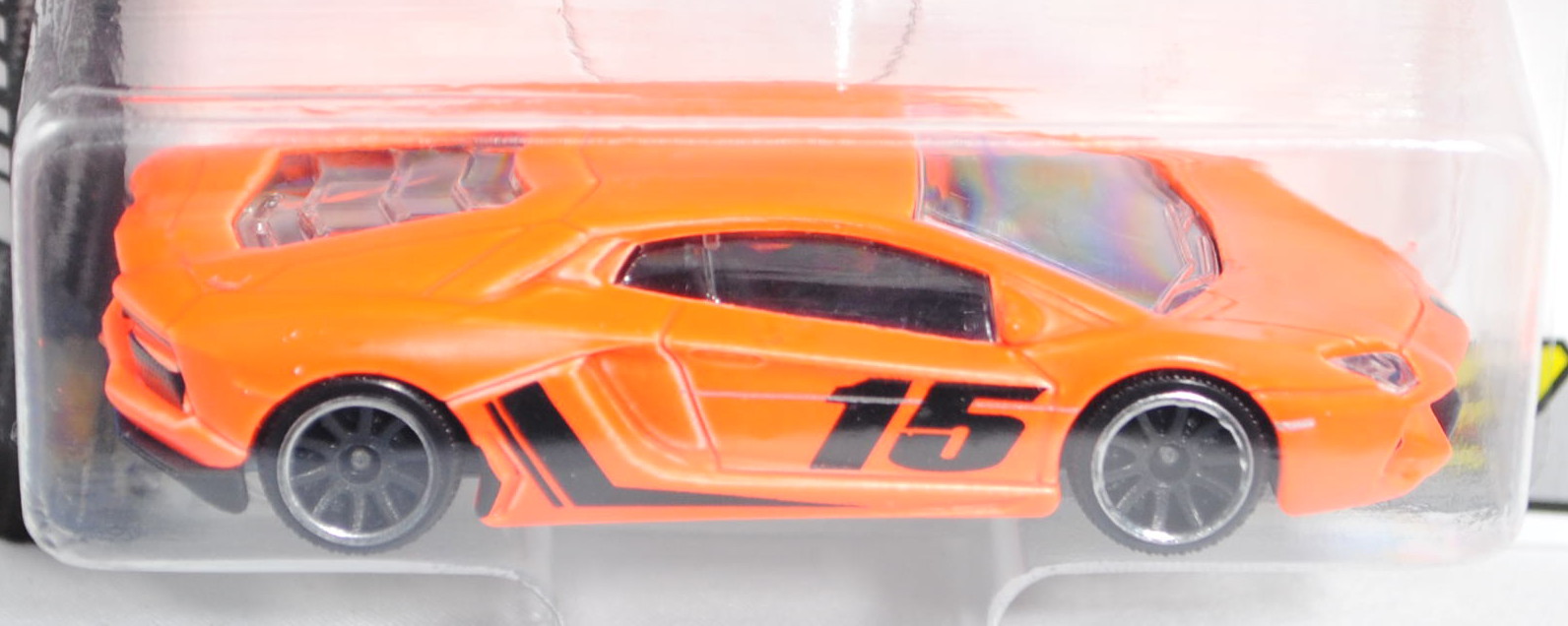 Lamborghini Aventador LP 700-4 (Modell 2011-) (Nr. 219 E), leuchtorange/schwarz, 16, 10-Speichen-Fel