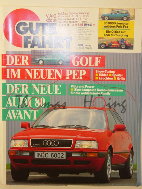 GUTE FAHRT, Heft 8, April 1992