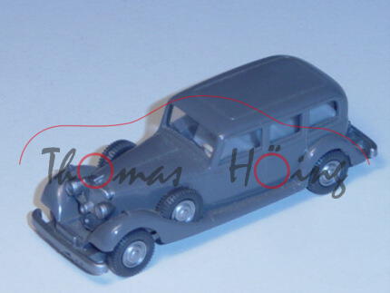 Horch 850, dunkel-staubgrau, Wiking, 1:87