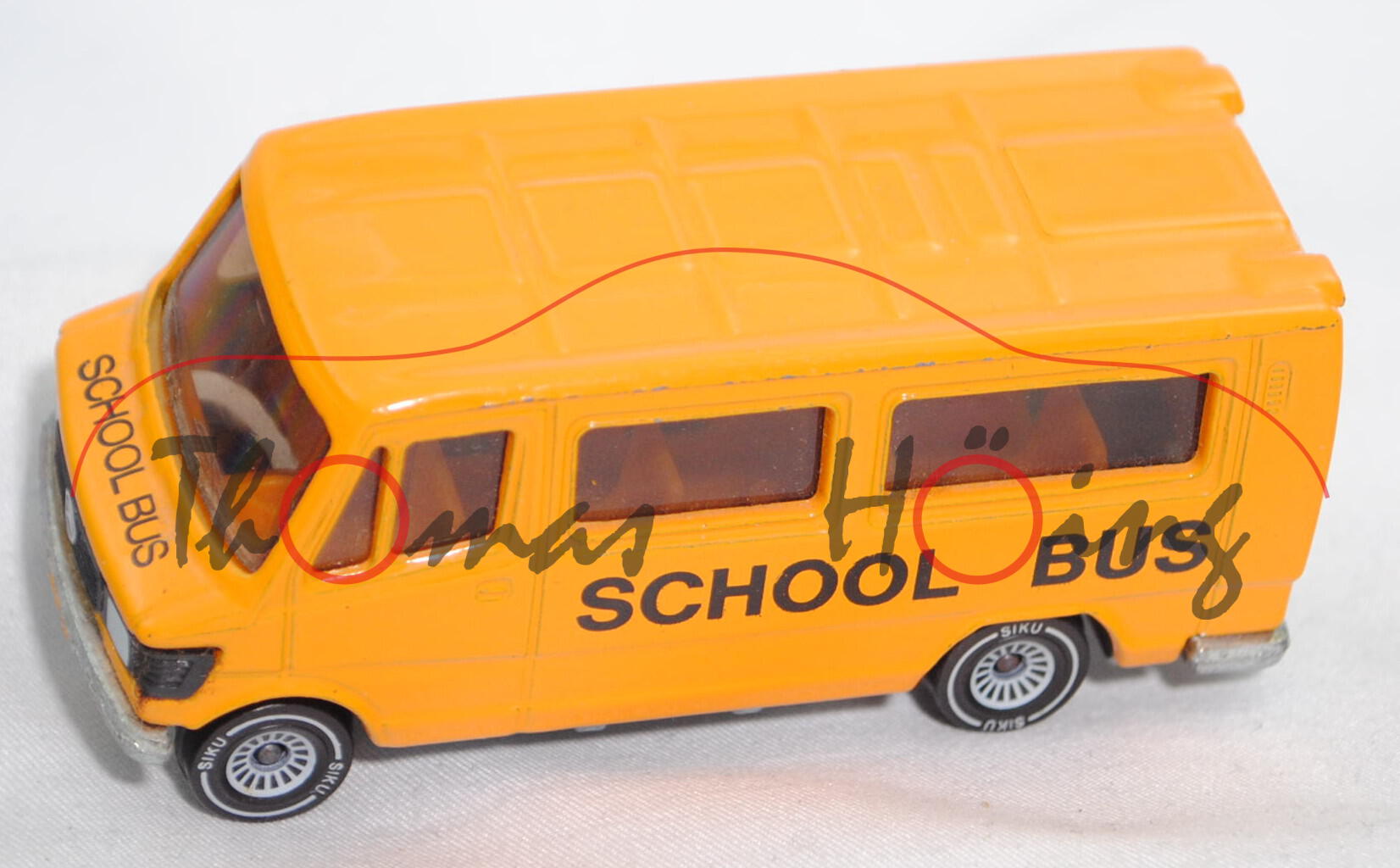 00600 GB Mercedes-Benz 208 (Baureihe TN, Typ T 1, Modell 77-82) Schulbus, d.melonengelb, SCHOOL BUS