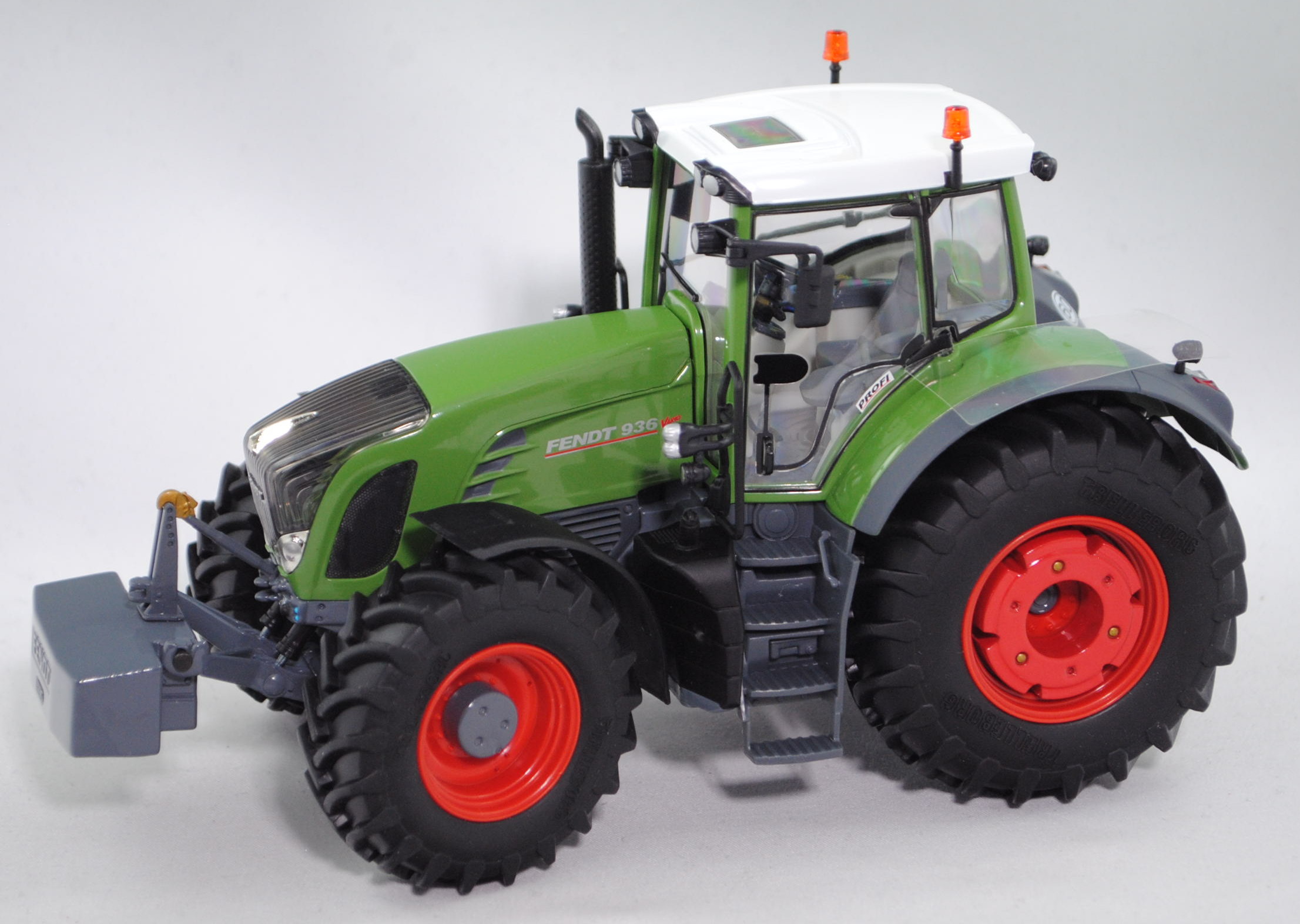 Fendt 936 Vario (Mod. 2006-2010), resedagrün/grau, Wiking, 1:32, Werbebox (Limited / First Edition)