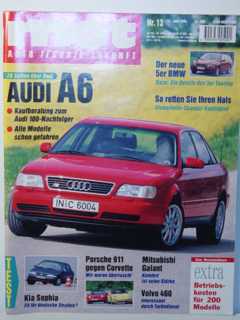 mot DIE AUTOZEITSCHRIFT, Heft 13, 11. Juni 1994