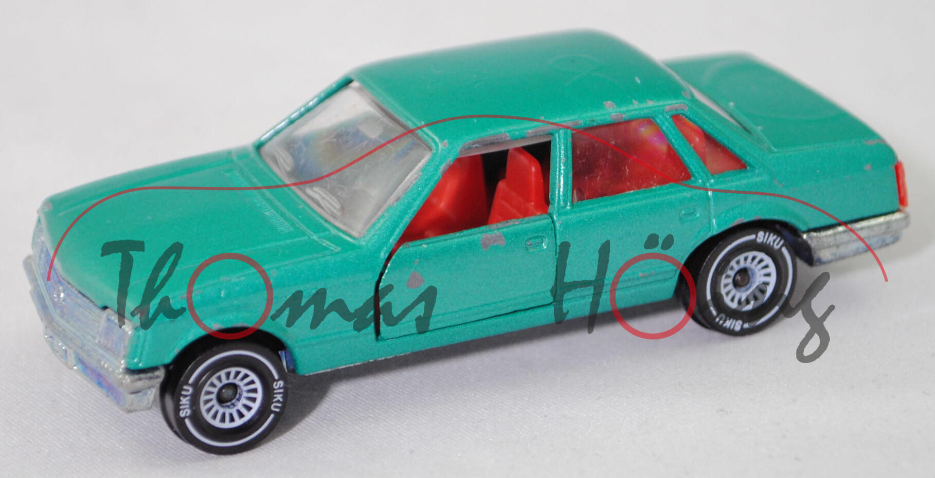 06401 HU Opel Senator 3.0 E CD (Modell 1978-1981), hell-patinagrünmetallic, SIKU / Metchy, 1:59, m-