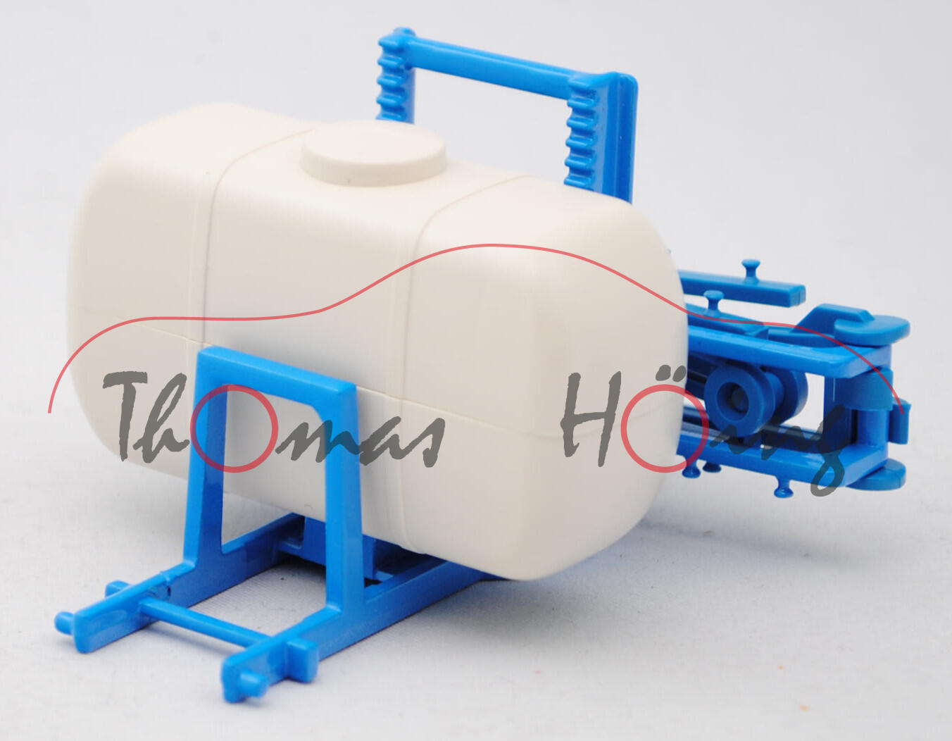 Sprengeinrichtung (Feldspritze), perlweiß/himmelblau, o.K., SIKU FARMER, 1:32, Werbeschachtel (Lasch