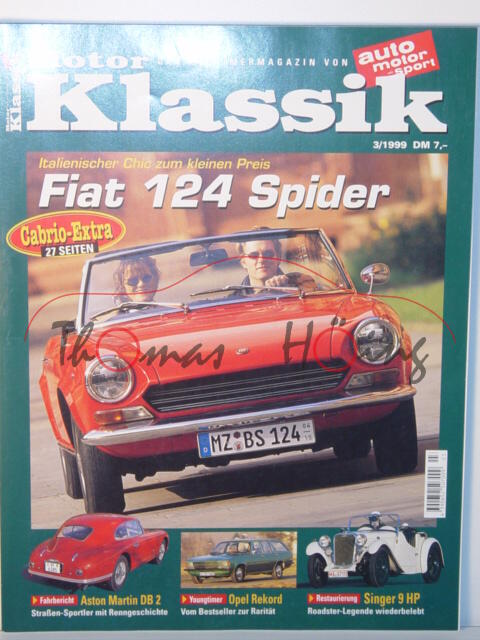 Motor Klassik, Heft 3, März 1999