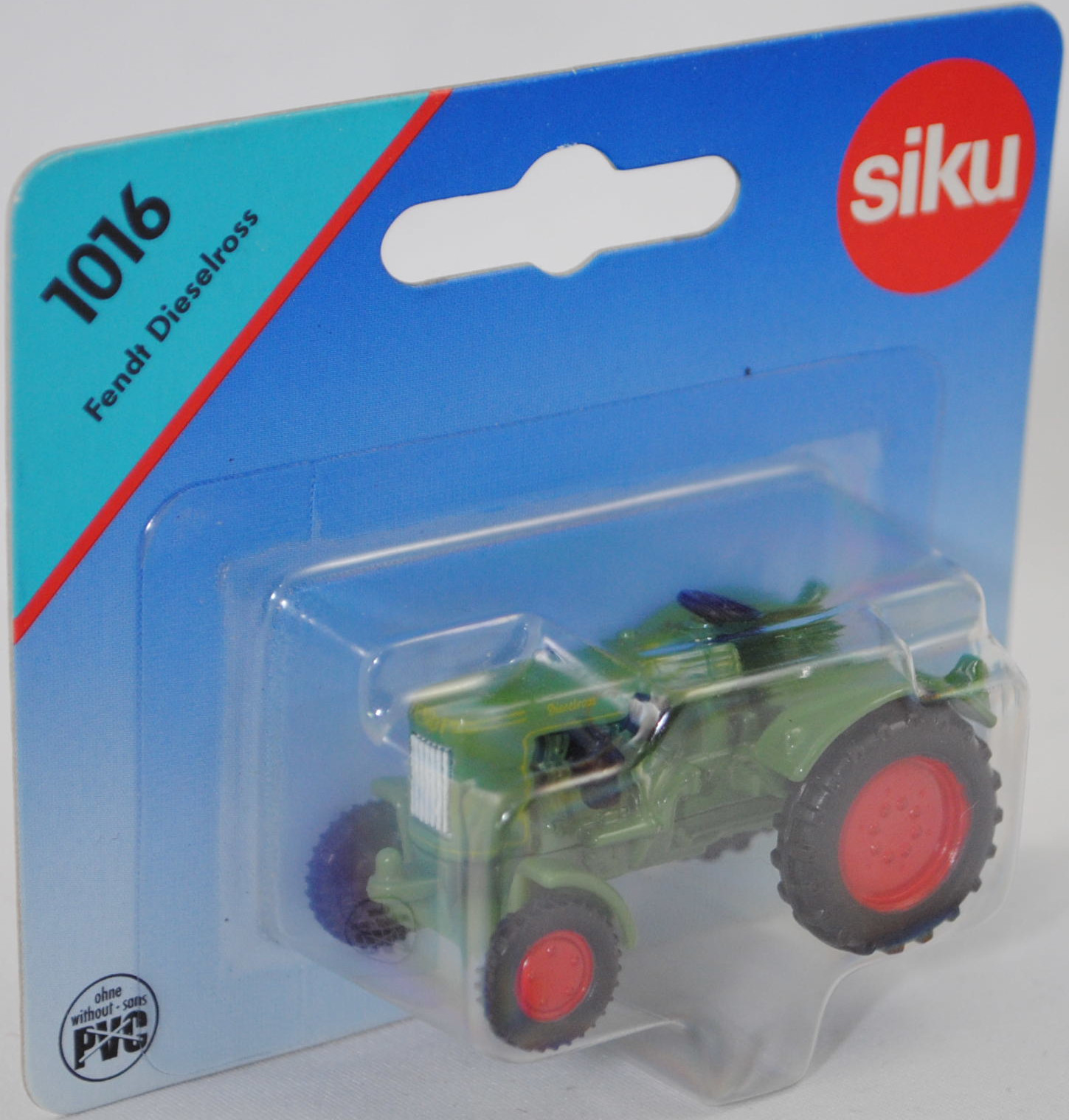 00000 Fendt Dieselross F 28 P (Typ Ackerschlepper als Universal-Schlepper, Modell 1951-1958), hell-farngrün, Sitz hell-farngrün, C48 rot / C49 rot, SIKU SUPER, 1:58, P29a