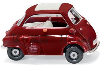 BMW Isetta 4-Rad, Modell 1955, weinrot, Wiking, 1:87, mb