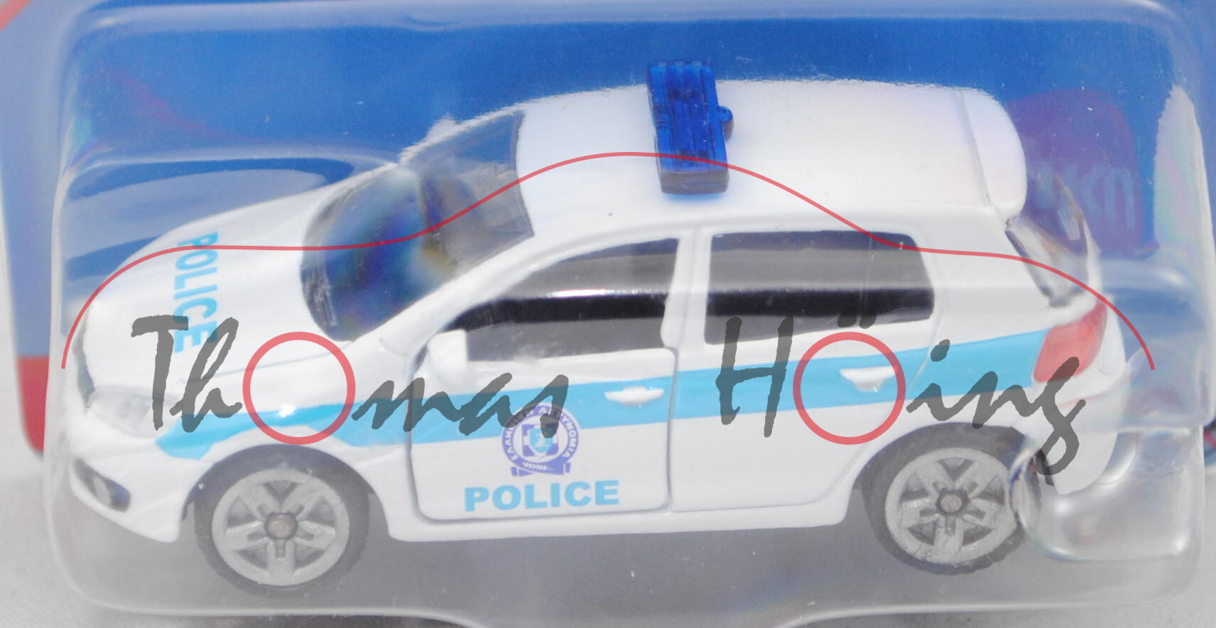 00900 GR VW Golf VI 2.0 TDI (Typ 1K, Modell 08-12) Patrol Car, weiß, POLICE, P29e (Limited Edition)