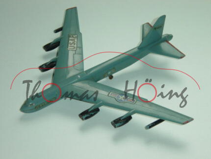 Boeing B - 52, U.S.AIR FORCE / USAF / 76468, Fahrwerk vorne und unter den Tragflächen weg, 1:250, oh