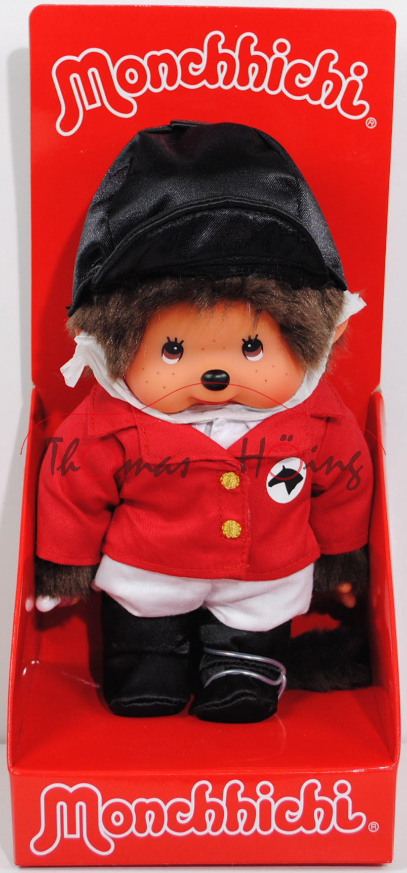 Monchhichi Horse Riding Girl (Reiterin), 20 cm groß, Sekiguchi