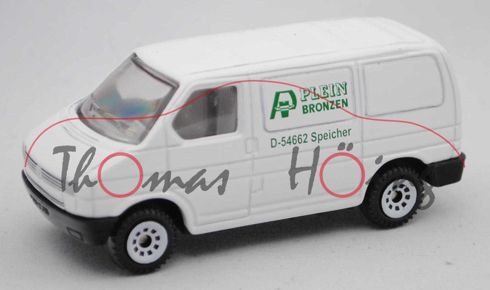 VW T4 Transporter Kastenwagen (Typ 70, Modell 1990-1995), reinweiß, PLEIN BRONZEN