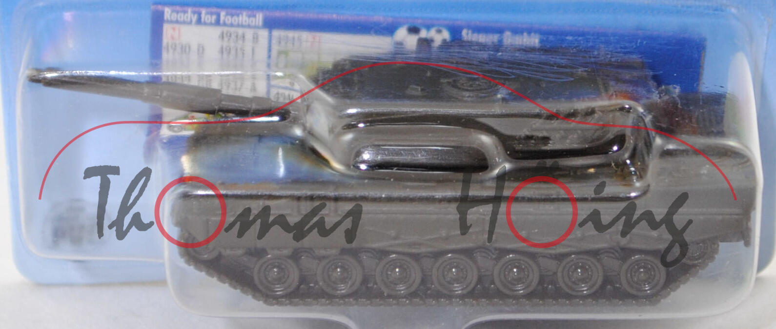 00000 Kampfpanzer Leopard 2A6 (Modell 2001-), grauoliv, Bpr. 0870 und siku-Logo mittig, SIKU, P29a