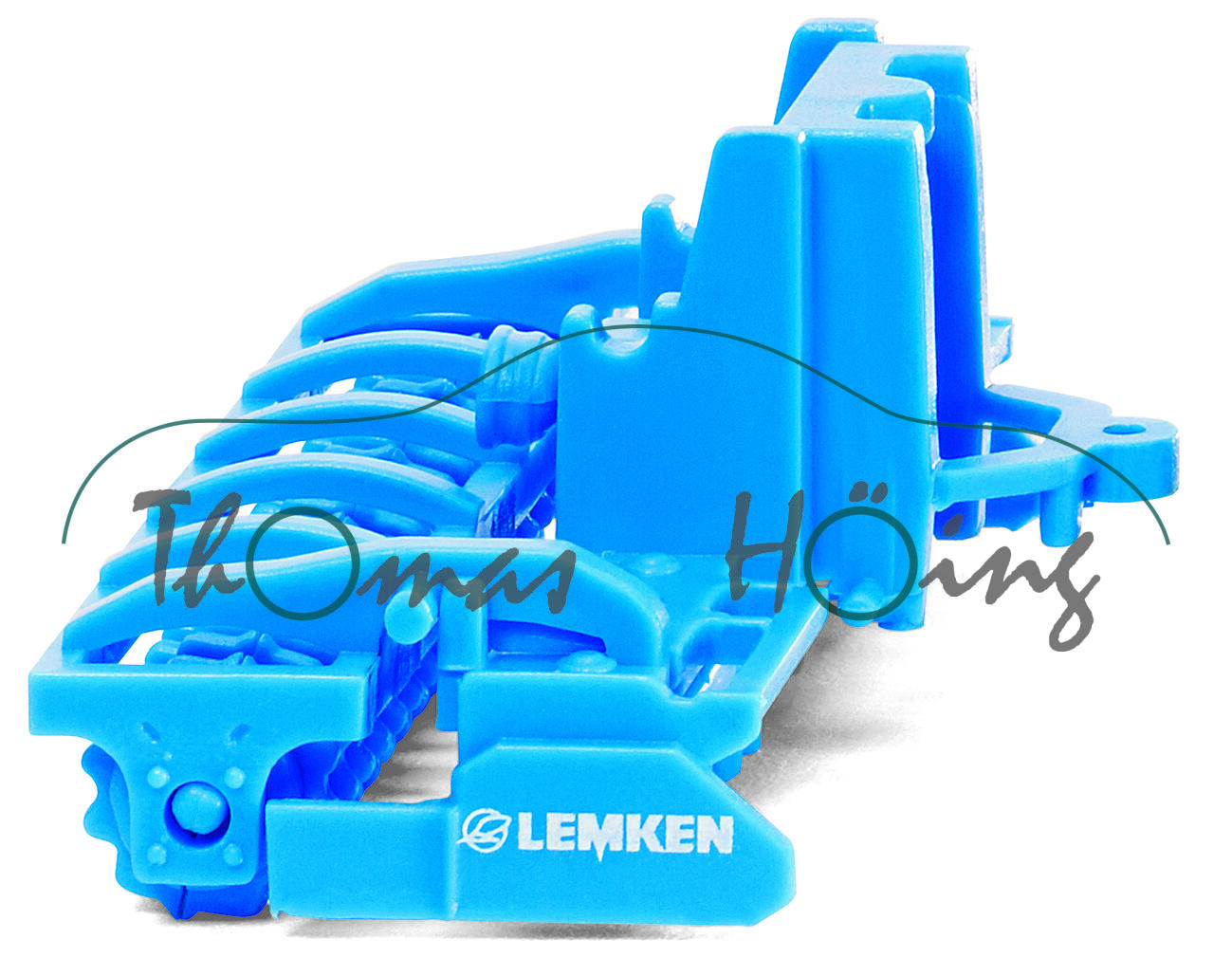 LEMKEN Kreiselegge Zirkon 12 (Typ starr angebaut, Modell 2014-), himmelblau, Wiking, 1:87, mb