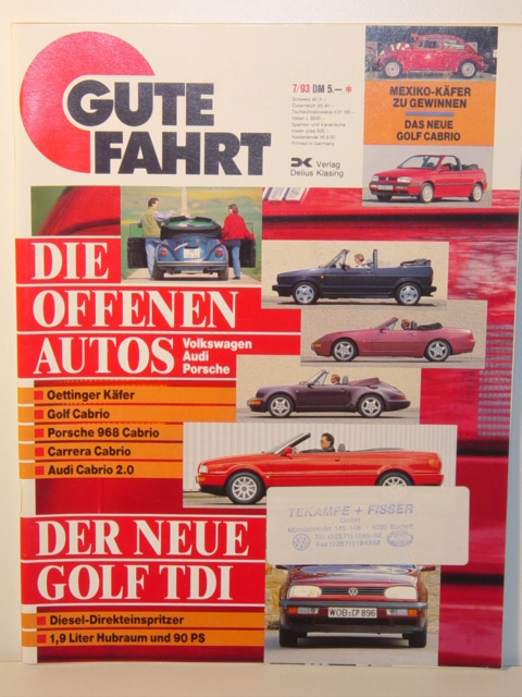 GUTE FAHRT, Heft 7, Juli 1993