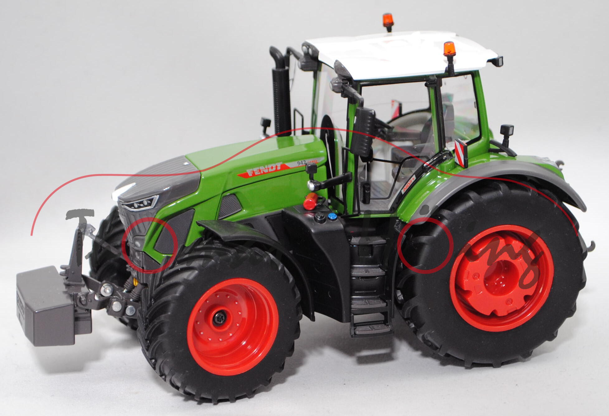 Fendt 942 Vario (6. Generation, Typ MY 2021 / Update 2021, Modell 2021-), grün, Wiking, 1:32, mb