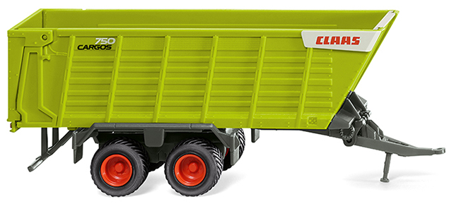 CLAAS CARGOS 750 Ladewagen (Mod. 2015-), claasgrün, Wiking, 1:87, mb