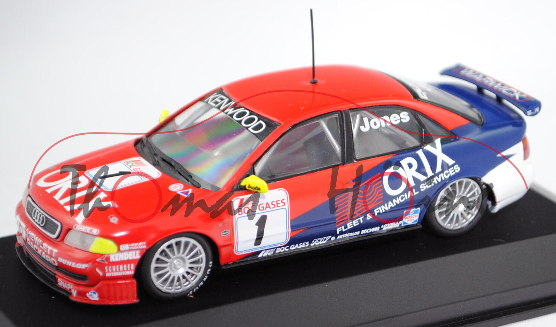 Audi A4 quattro Supertouring, Australian 1997, Brad Jones, Nr. 1, Team Orix, Minichamps, 1:43, mb